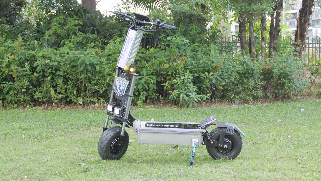 best cheap long range electric scooter Rooder r803o16 13 inch tires 7000w dual motors 60v 50ah