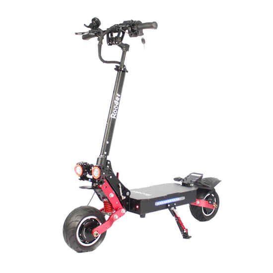 2 wheel Electric Scooter Rooder r803o12 11 Inch fat tire 60V 38AH 70-80km/h Adult 6000W Dual Motors