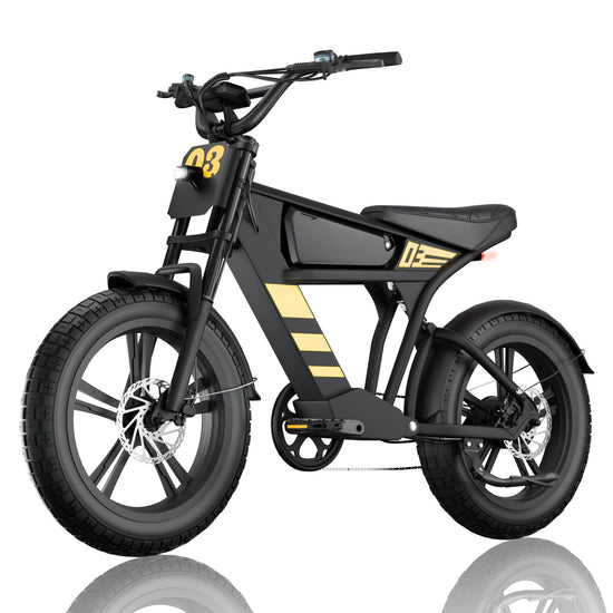 Electric Bike with Aluminium Frame for Commuting & Mountain Trails