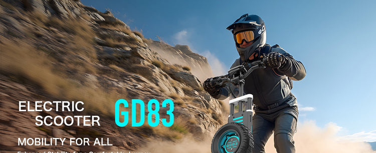 Rooder GD83 Fast Electric Scooter GLIDEZONE 50 MPH 5600W Dual Motor For Sale 1