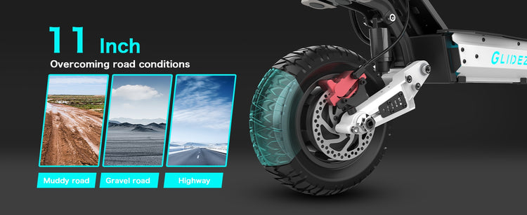 Rooder GD83 Fast Electric Scooter GLIDEZONE 50 MPH 5600W Dual Motor For Sale 21